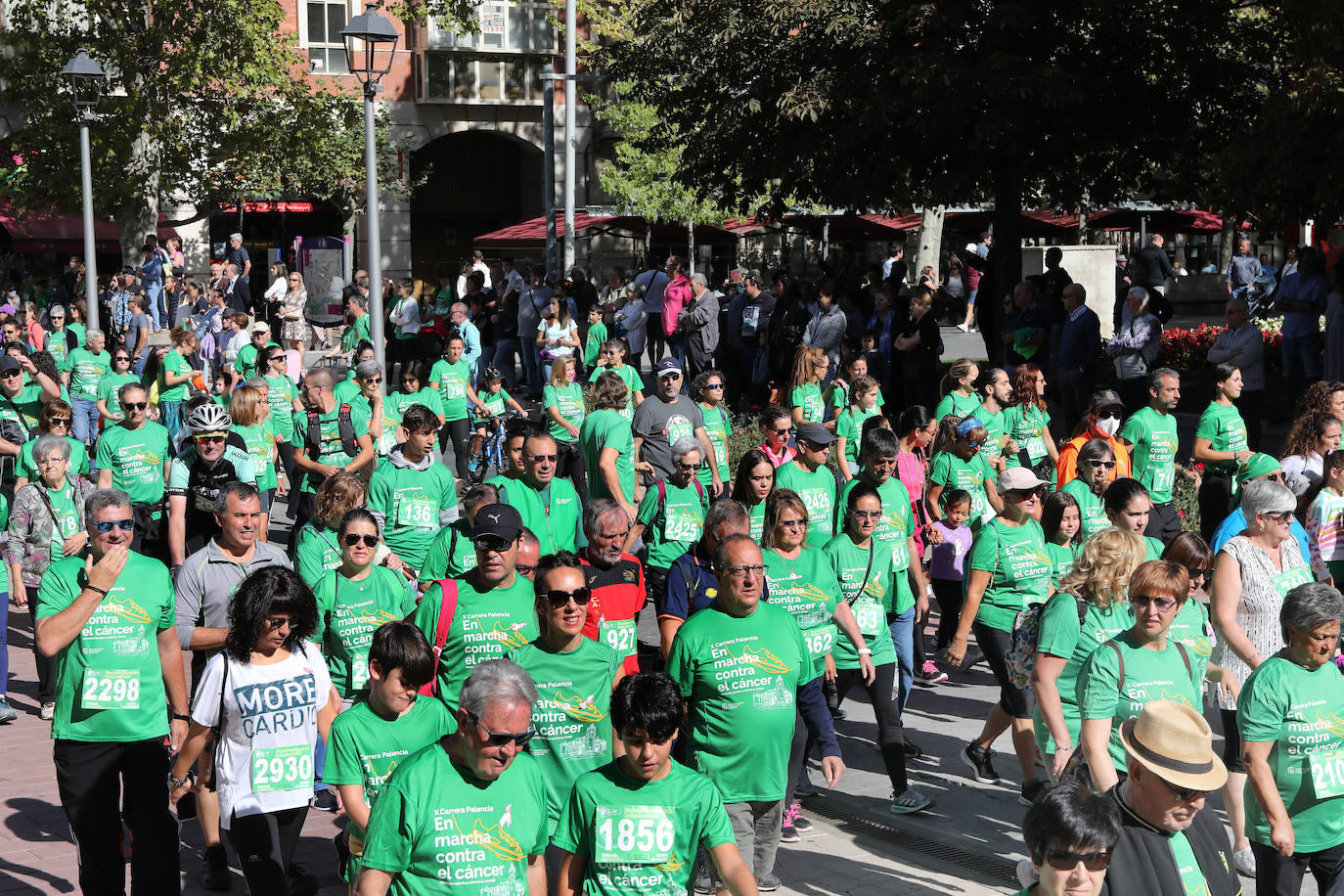 Fotos: Carrera contra el cáncer en Palencia