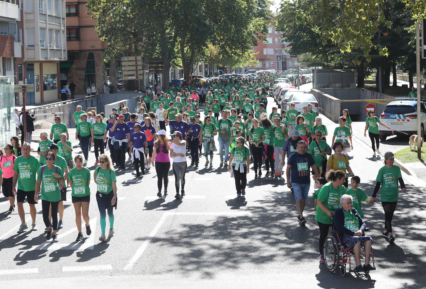 Fotos: Carrera contra el cáncer en Palencia