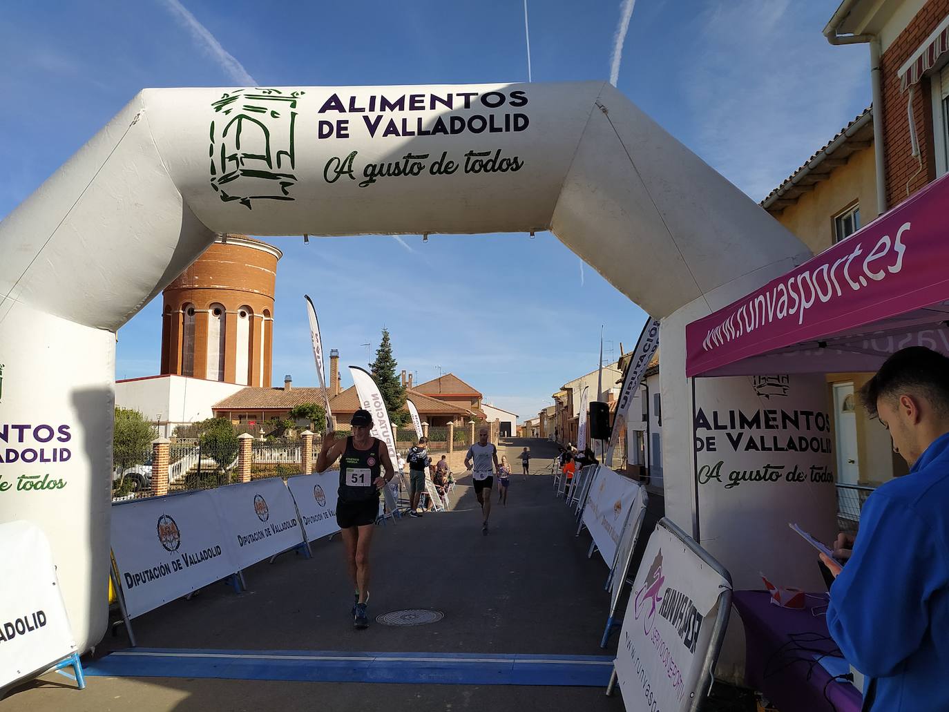 Fotos: Instantáneas de primera prueba del circuito Corriendo entre Viñas 2022 que se celebró en Mayorga