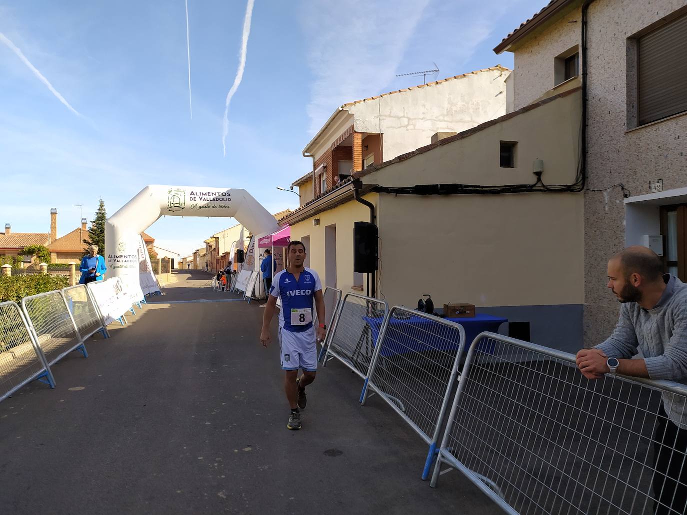Fotos: Instantáneas de primera prueba del circuito Corriendo entre Viñas 2022 que se celebró en Mayorga