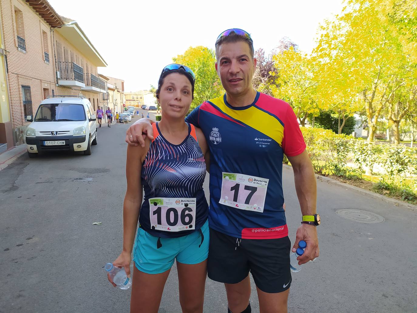Fotos: Instantáneas de primera prueba del circuito Corriendo entre Viñas 2022 que se celebró en Mayorga