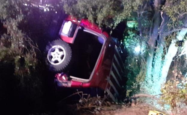 Muere un hombre en el accidente de un todoterreno en Burgos