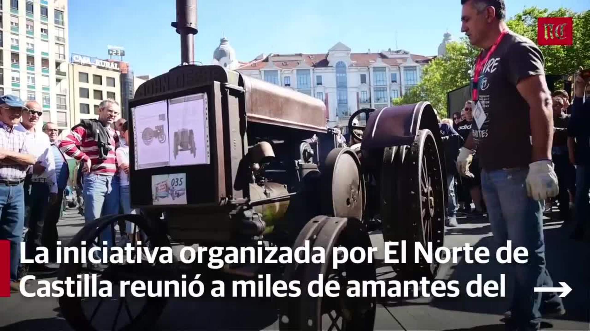 Multitudinaria celebración del Valladolid Motor Vintage de 2022