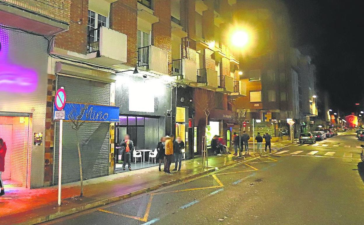 La agresión se produjo de madrugada en uno de los locales de ocio de la ciudad.