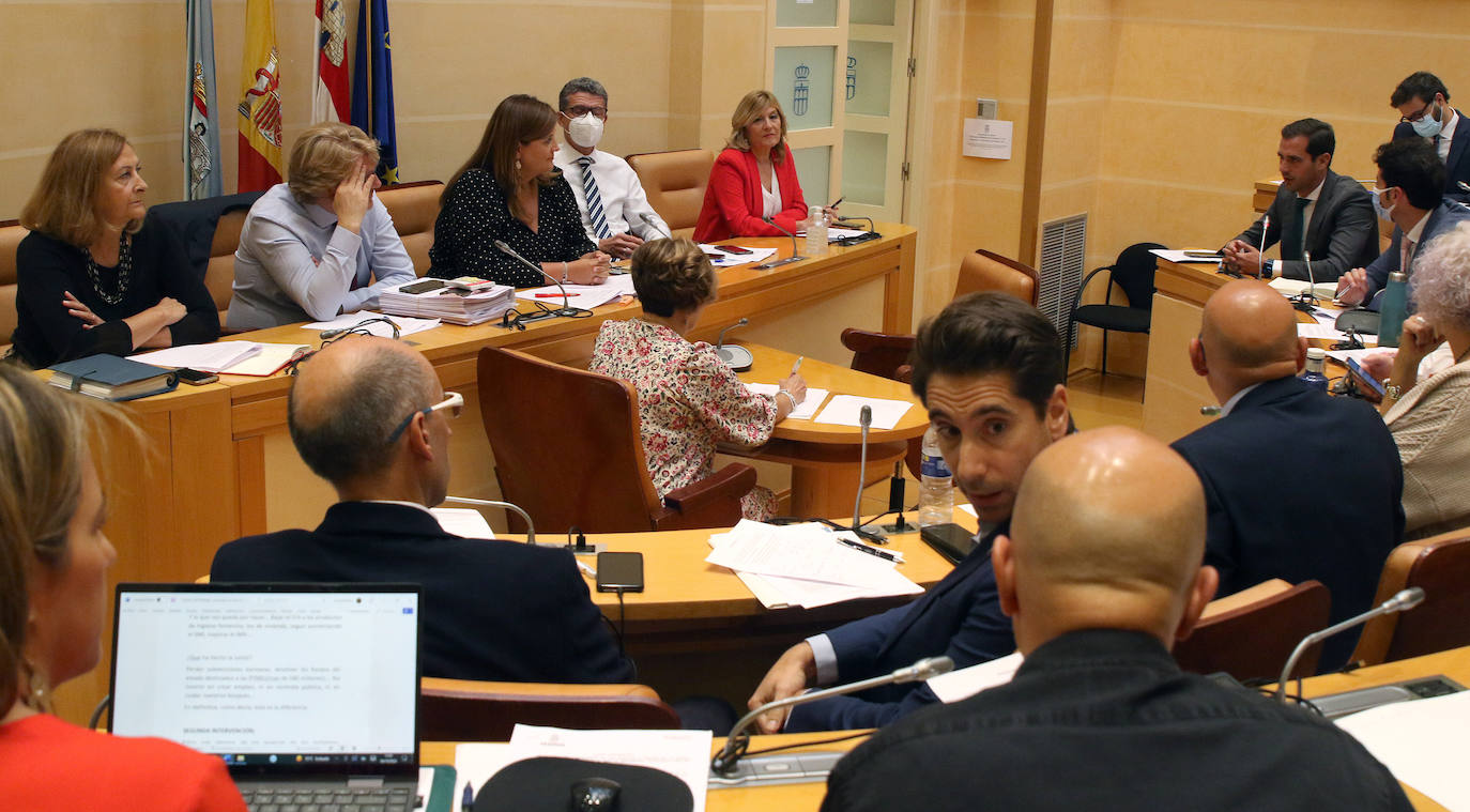 Pleno del ayuntamiento de Segovia. 