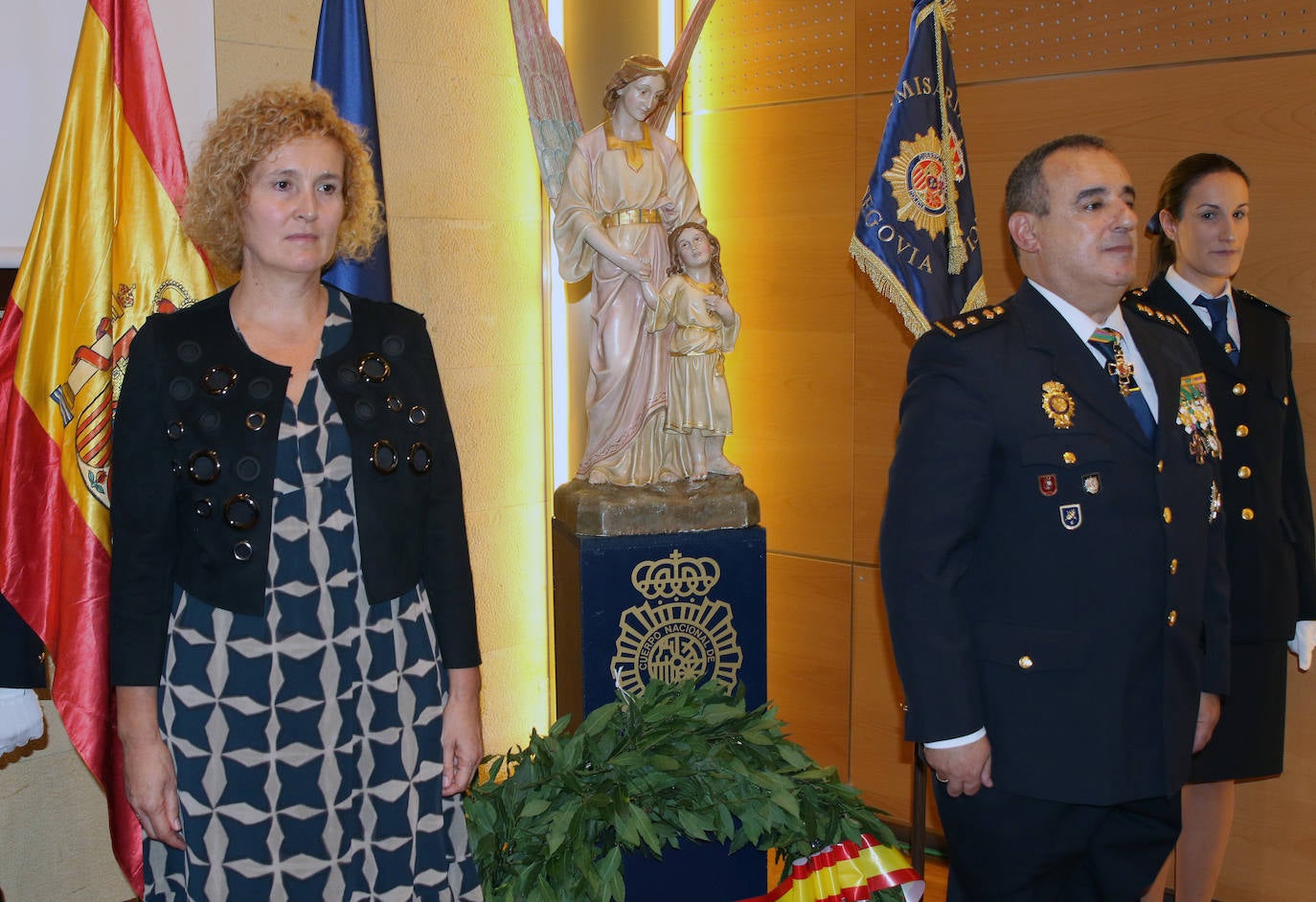 Fiesta de la Policía Nacional en Segovia. 