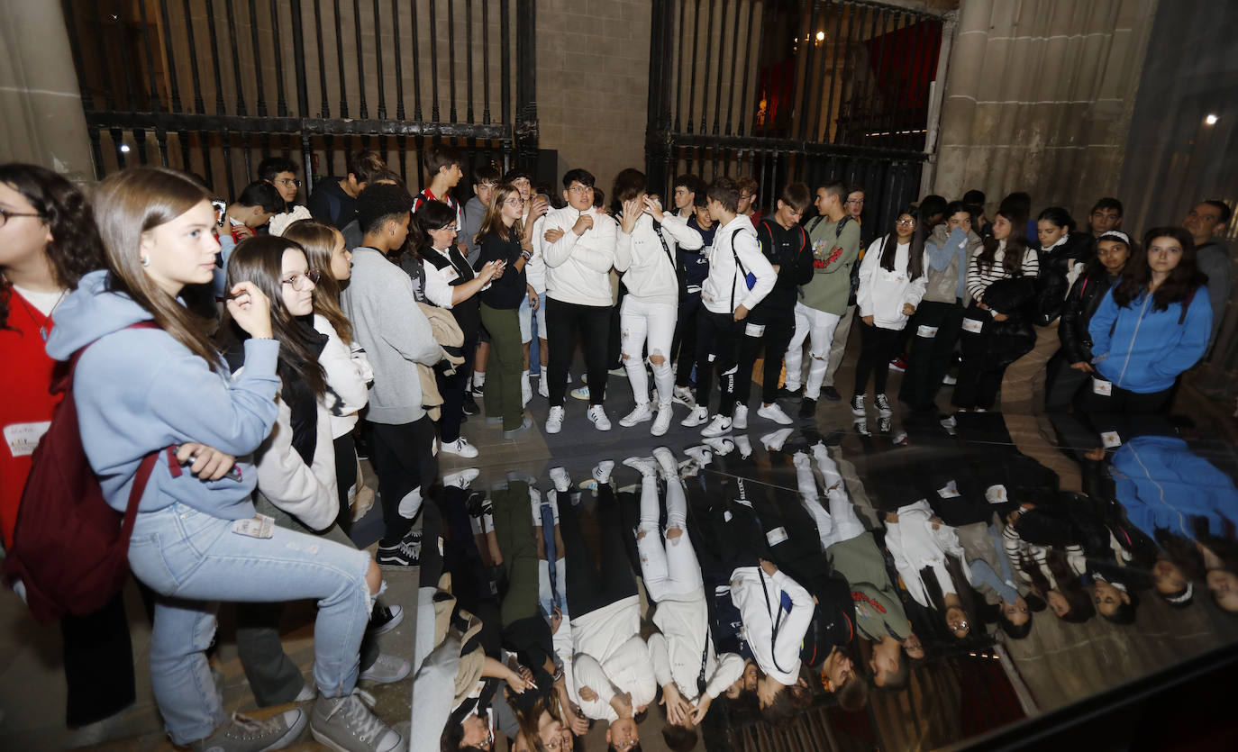 Fotos: Alumnos de Religión de la comunidad visitan &#039;Renacer&#039;