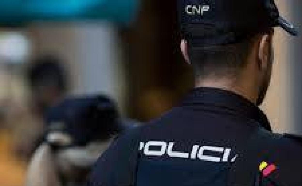 Agentes del Cuerpo Nacional de Policía. 