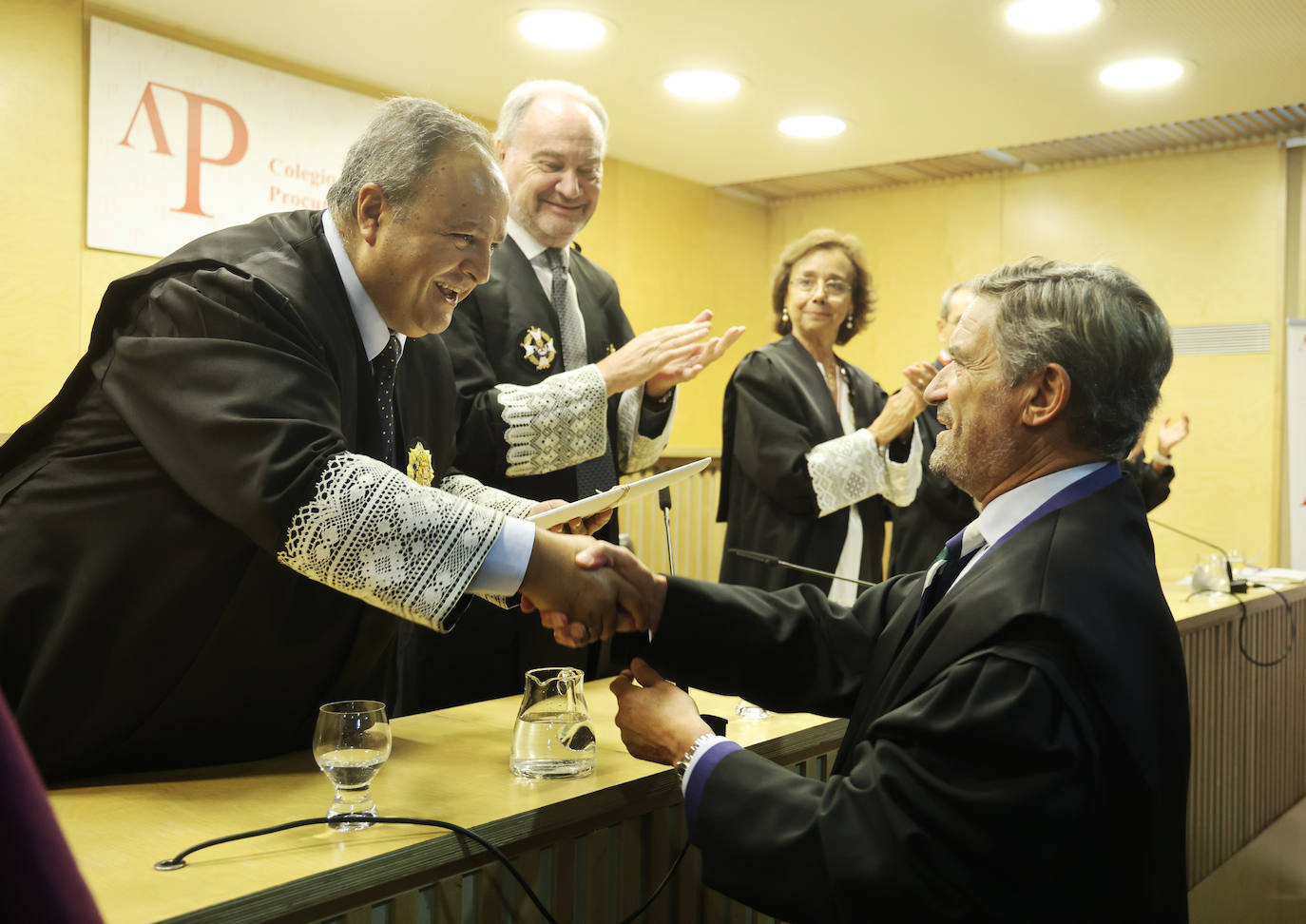 Fotos: El Colegio de Procuradores de Valladolid homenajea a los colegiados más veteranos en ejercicio