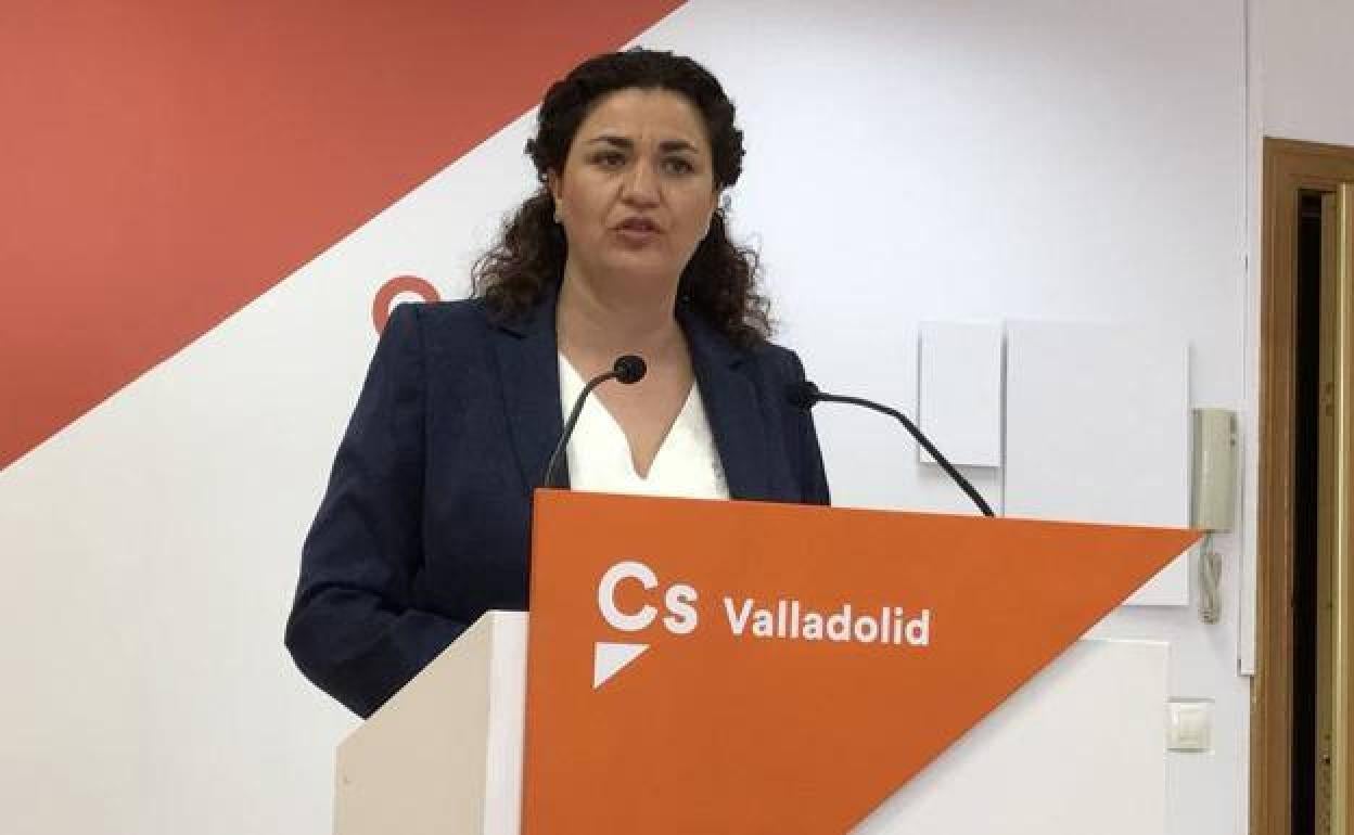 La exalcaldesa de Boecillo, María Ángeles Rincón.