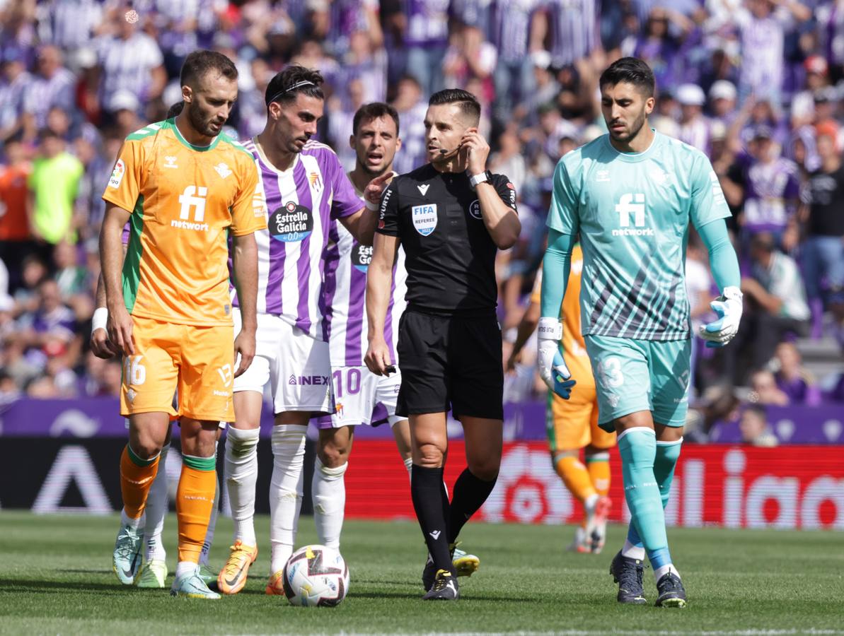 Fotos: Valioso punto del Real Valladolid ante el Betis (3/3)