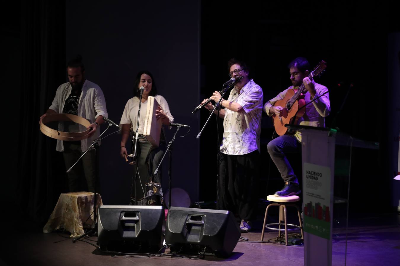 Fotos: Acto público de partidos de izquierdas de Valladolid para el nuevo curso político