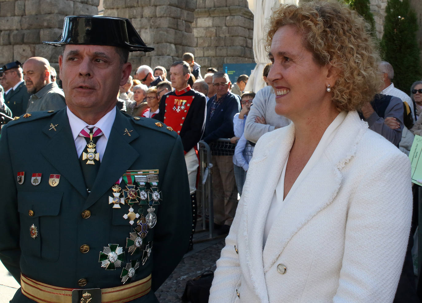 Fiesta de la Guardia Civil en Segovia 