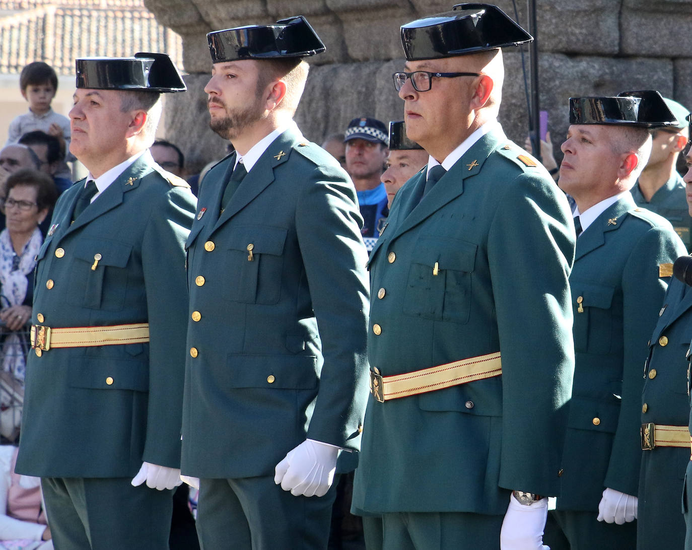 Fiesta de la Guardia Civil en Segovia 