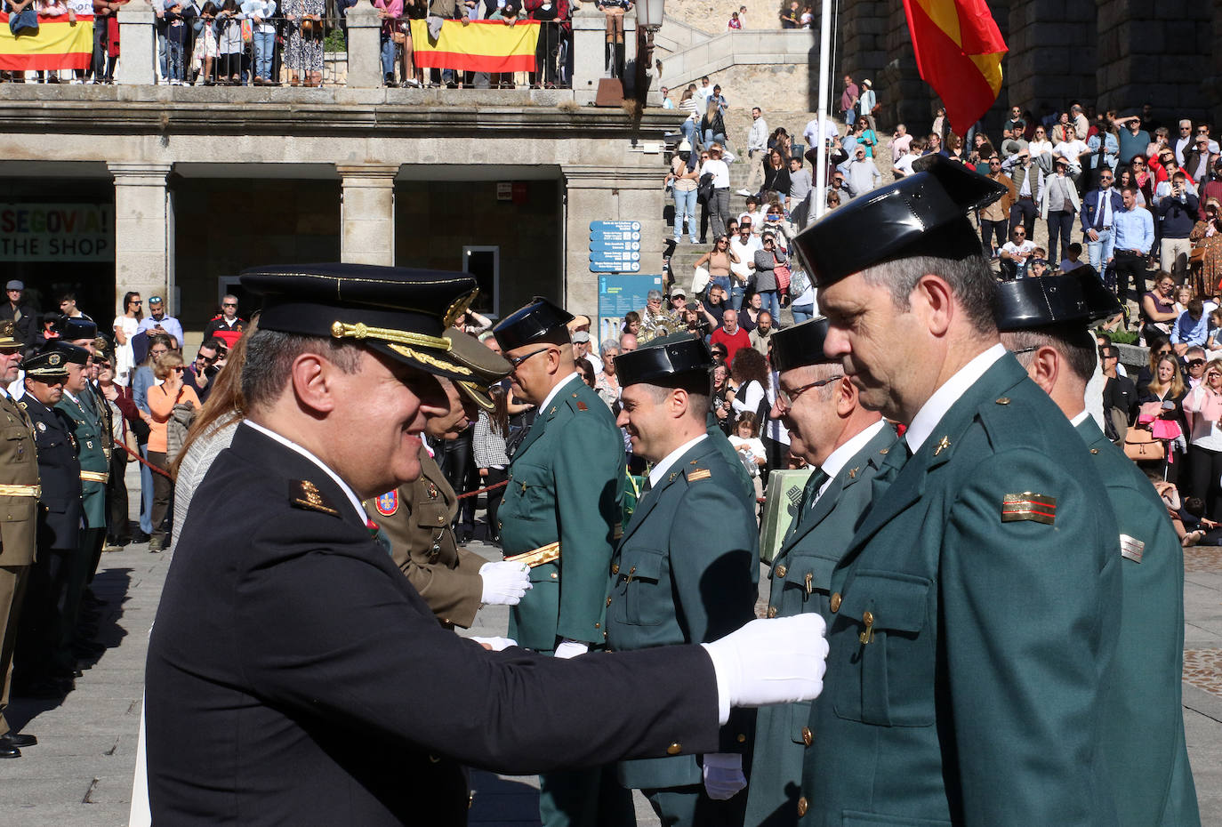 Fiesta de la Guardia Civil en Segovia 