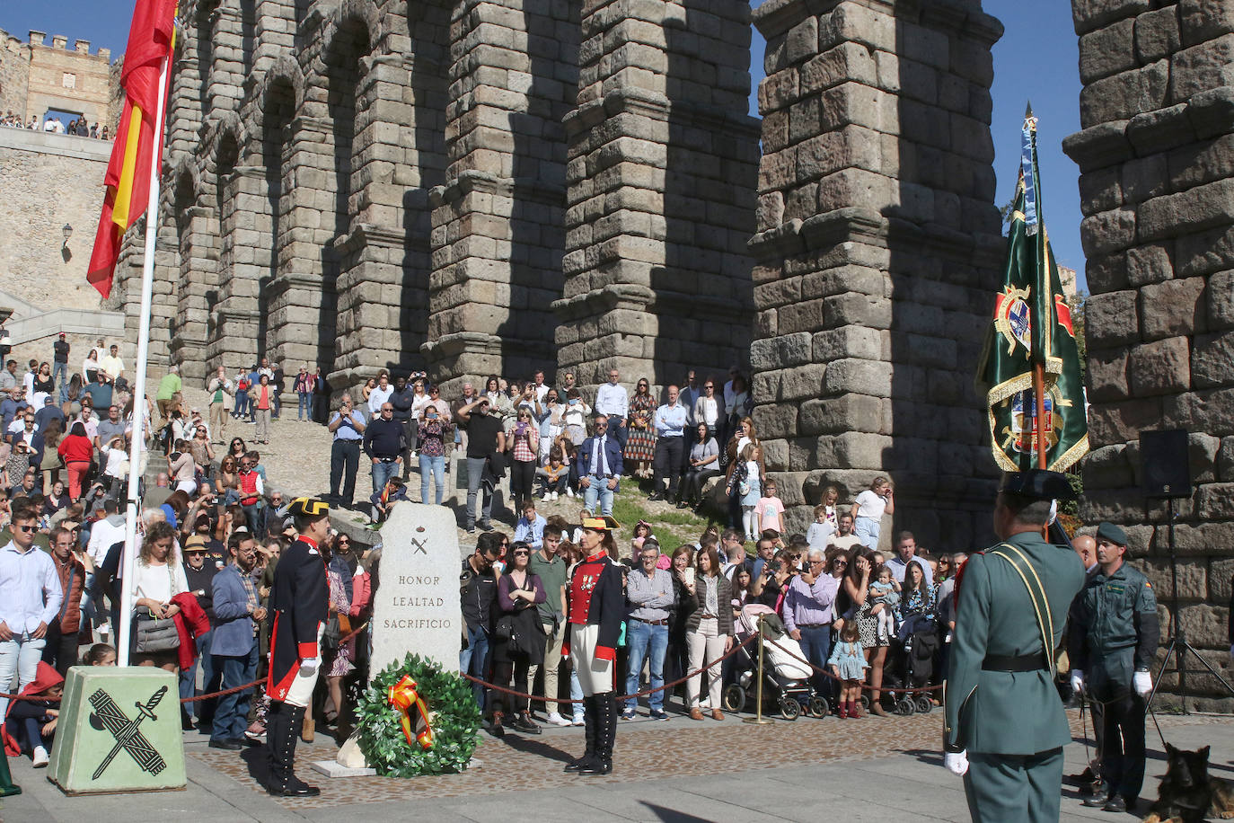 Fiesta de la Guardia Civil en Segovia 