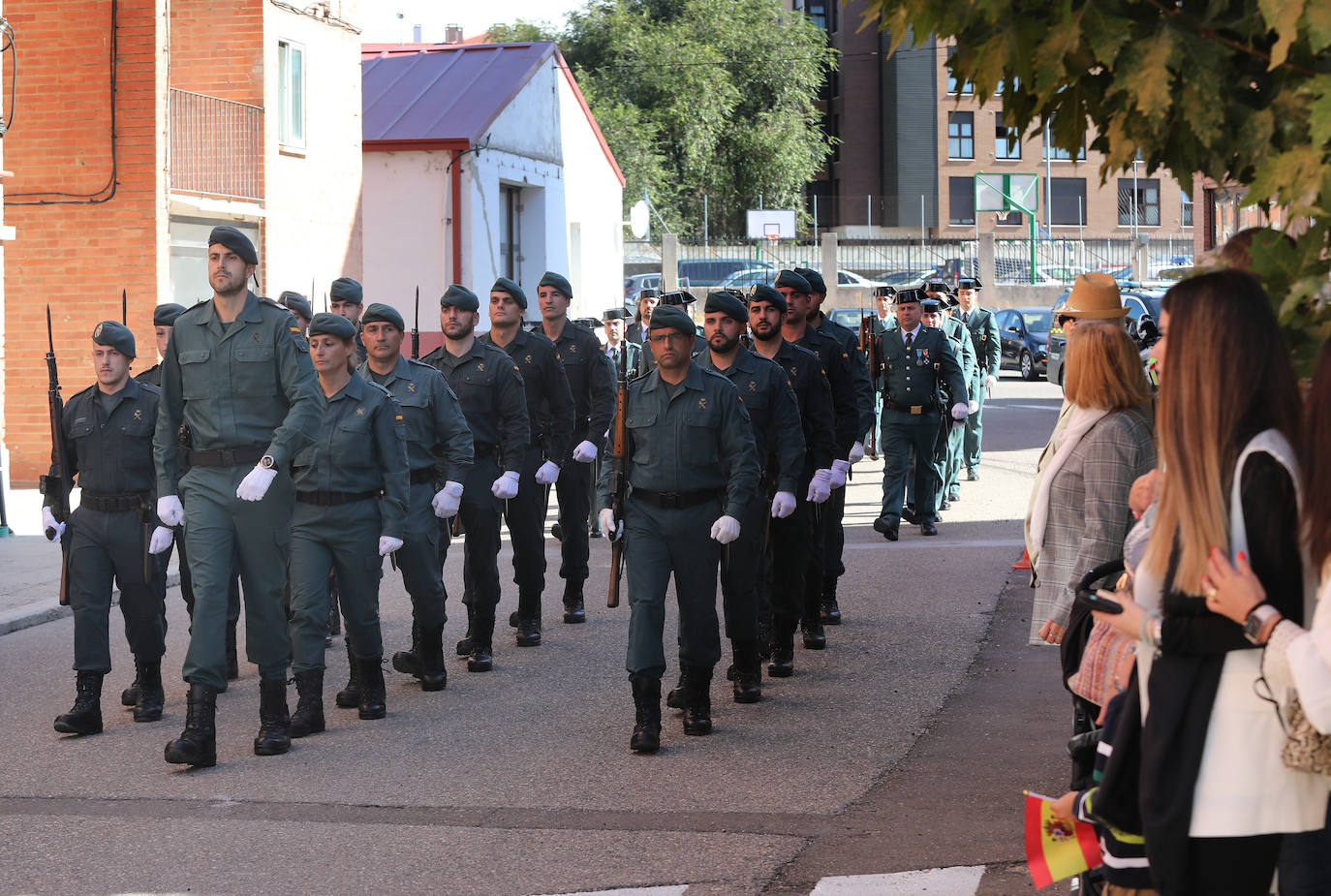 Fotos: Fiesta de la patrona de la Guardia Civil en Palencia