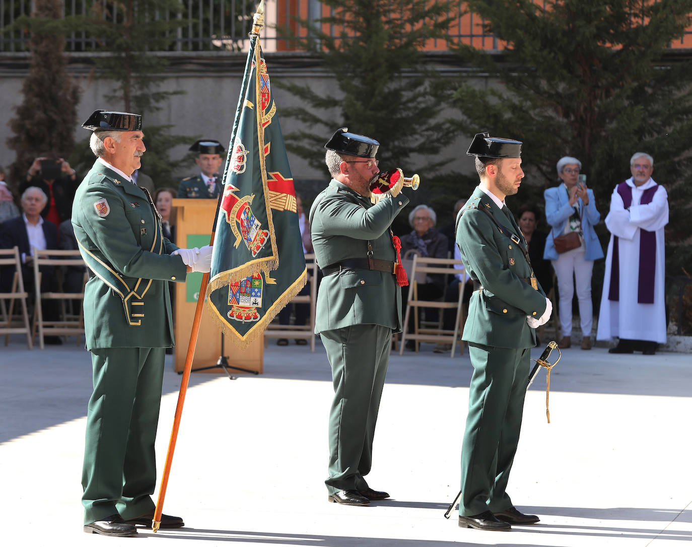 Fotos: Fiesta de la patrona de la Guardia Civil en Palencia