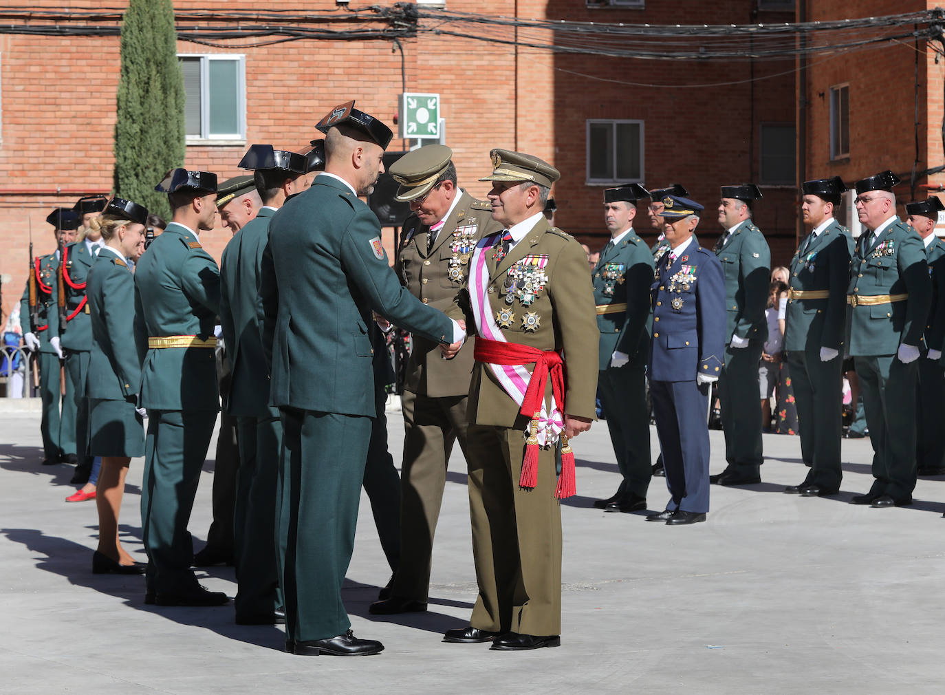 Fotos: Fiesta de la patrona de la Guardia Civil en Palencia