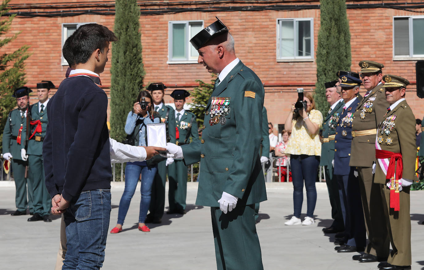 Fotos: Fiesta de la patrona de la Guardia Civil en Palencia