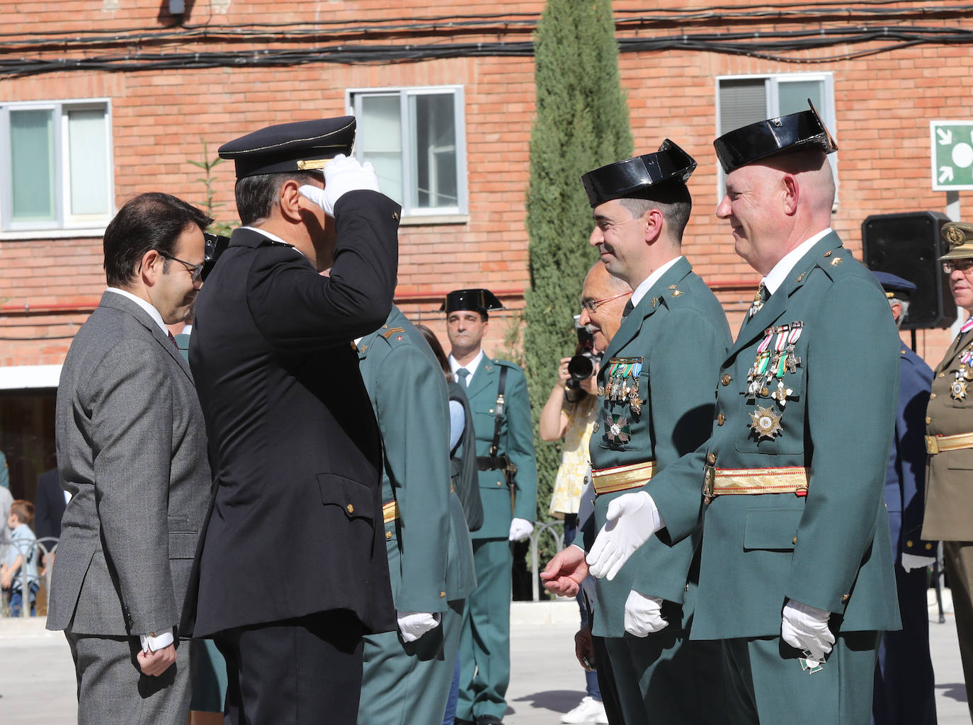 Fotos: Fiesta de la patrona de la Guardia Civil en Palencia