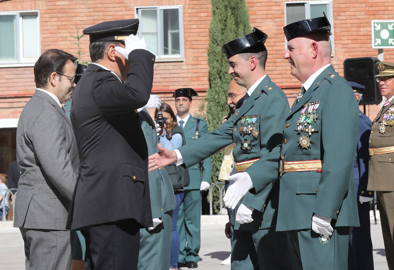 Fotos: Fiesta de la patrona de la Guardia Civil en Palencia