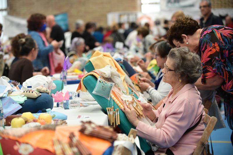 Fotos: El encuentro de encajeras de bolillos en Valladolid