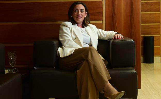 María González Corral, consejera de Movilidad y Transformación Digital de la Junta de Castilla y León.