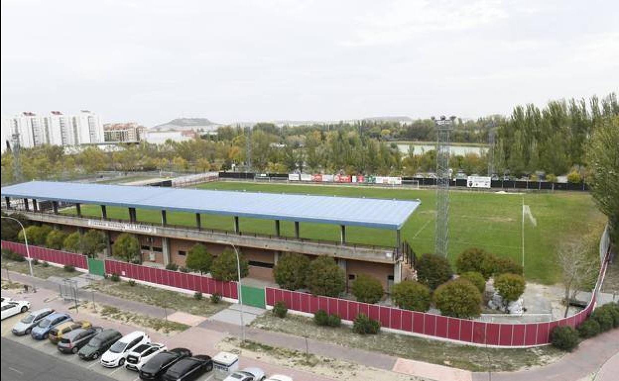 Campo de fútbol del Laguna.