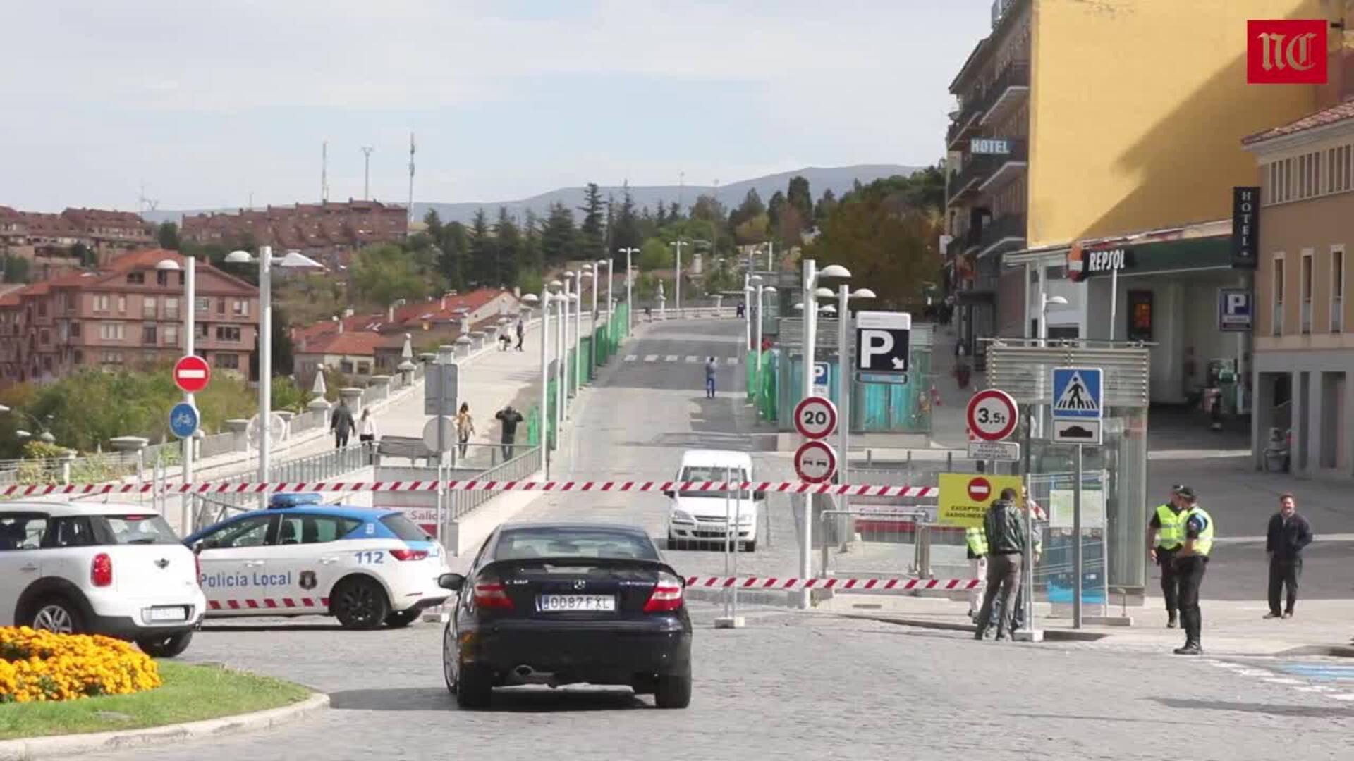 La avenida Padre Claret de Segovia comienza sus obras