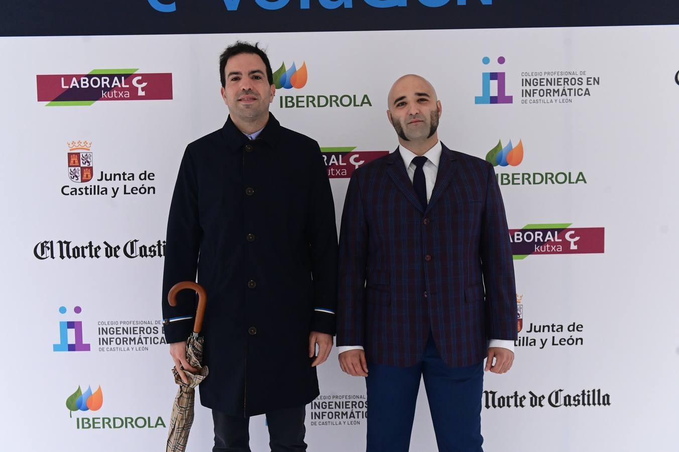 Los suscriptores de El Norte de Castilla Víctor Pérez y Alejandro Asenjo.