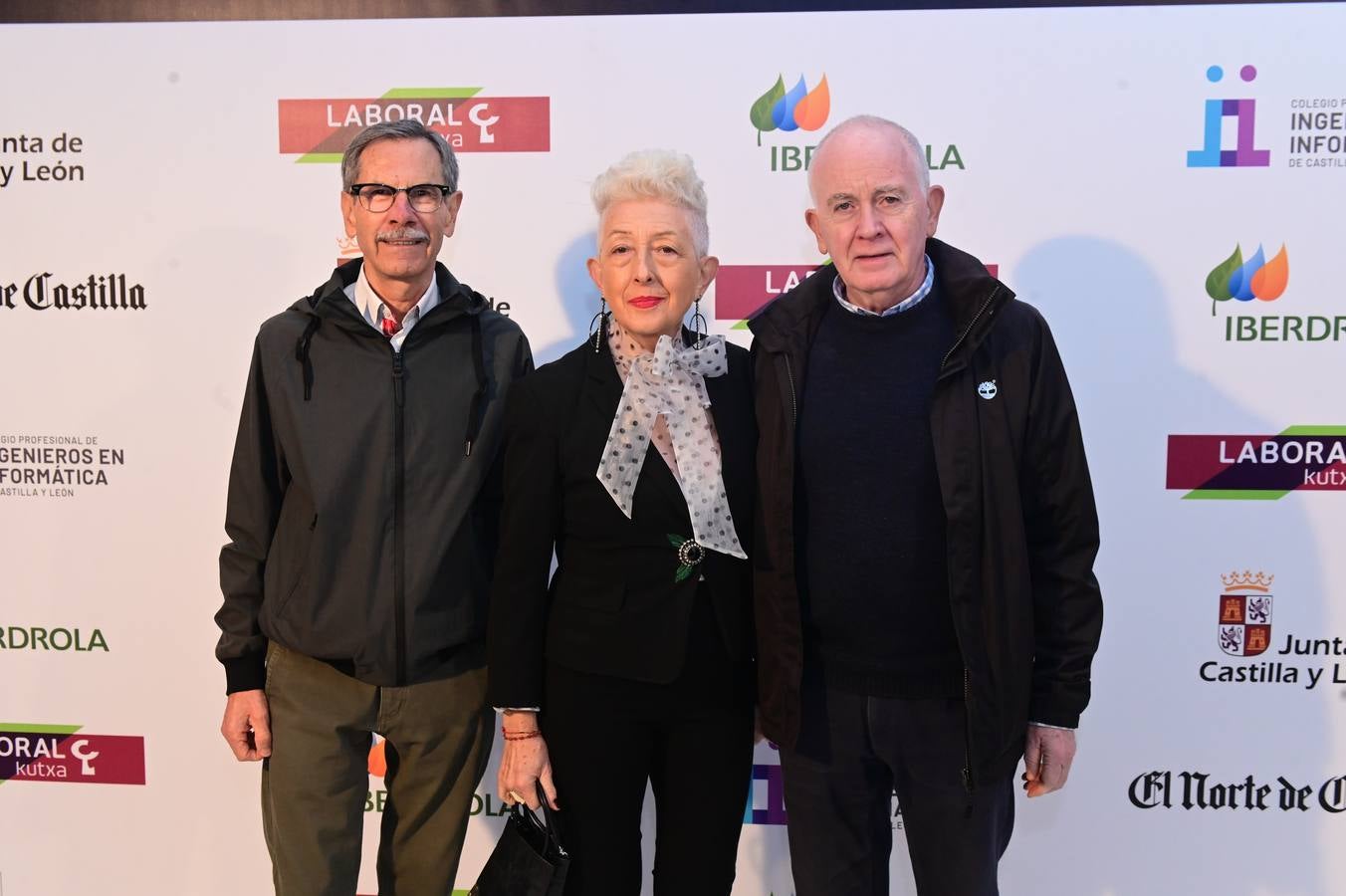 José Luis García, Gloria Caballero y Lorenzo Murciego.