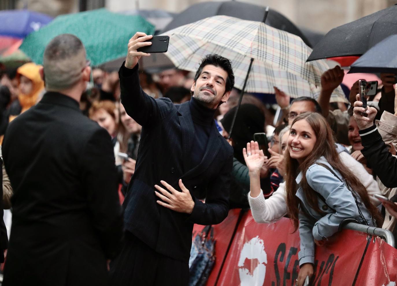 Fotos: Todas las imágenes de la alfombra verde de la Seminci 2022 1/3