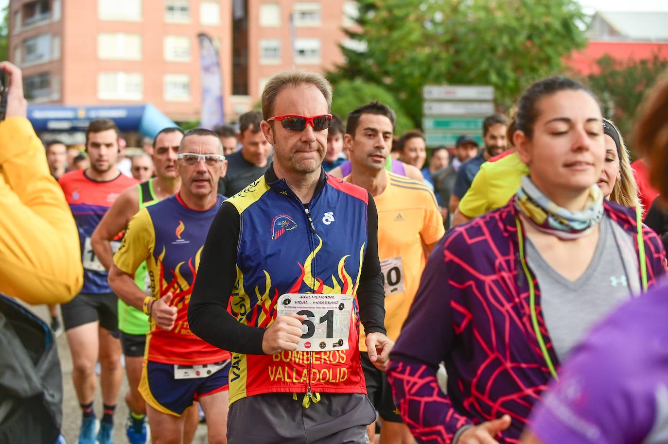 Fotos: Carrera XXVI Memorial Vidal-Matarranz en memoria a los bomberos fallecidos