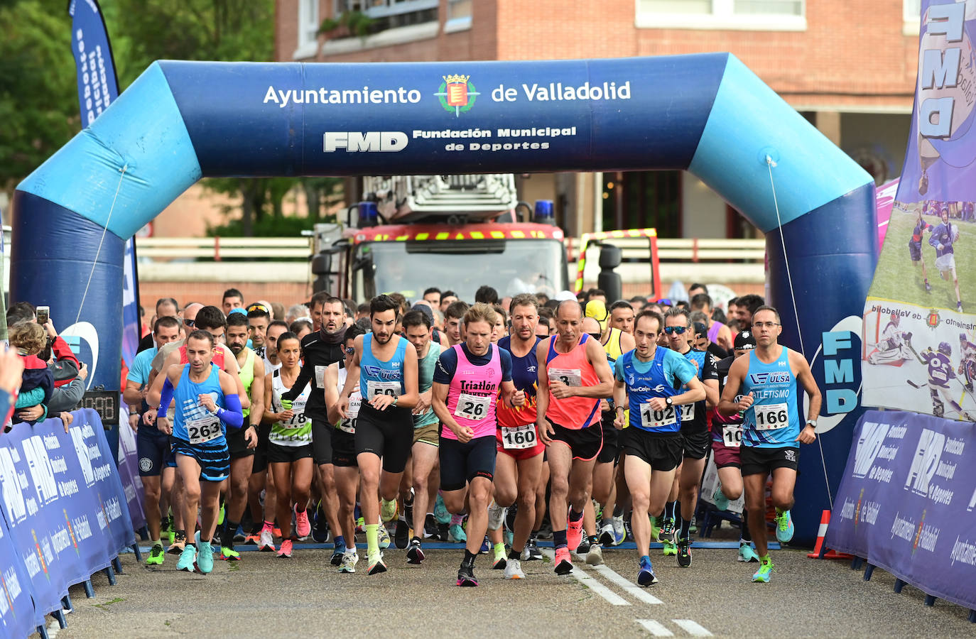 Fotos: Carrera XXVI Memorial Vidal-Matarranz en memoria a los bomberos fallecidos