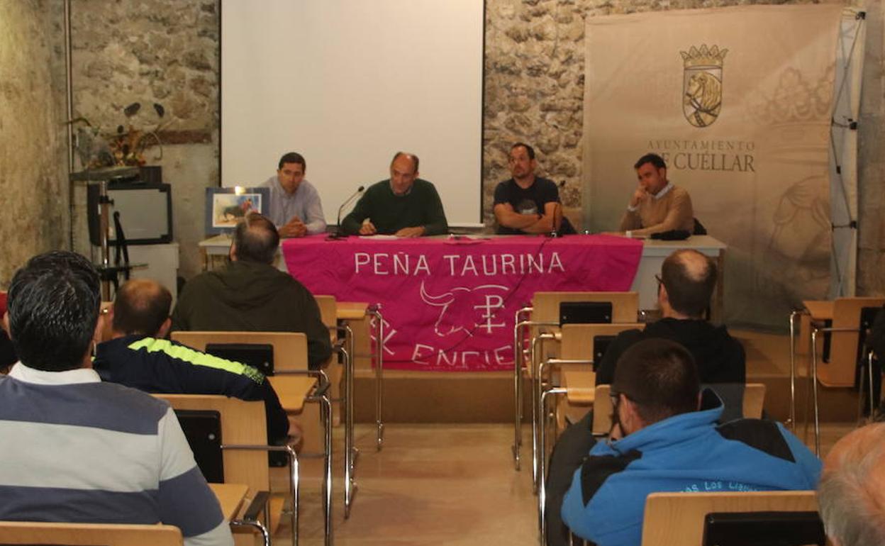 Un momento del foro de los encierros. 