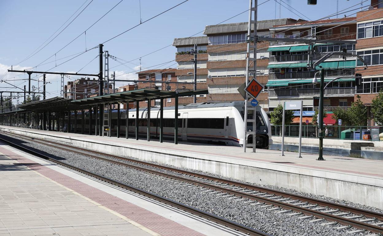 Estación de Palencia. 