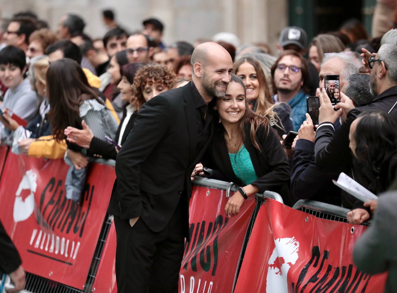 Fotos: Alfombra verde en la clausura de la Seminci 2022