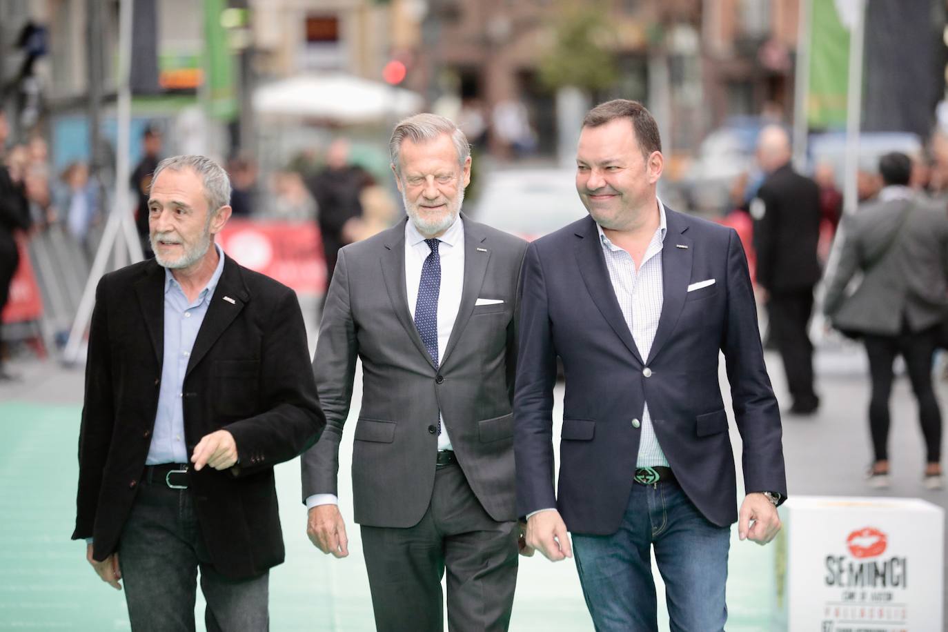 Fotos: Alfombra verde en la clausura de la Seminci 2022 (2/4)