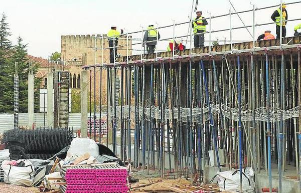 Construcción del centro de salud de Nueva Segovia. 