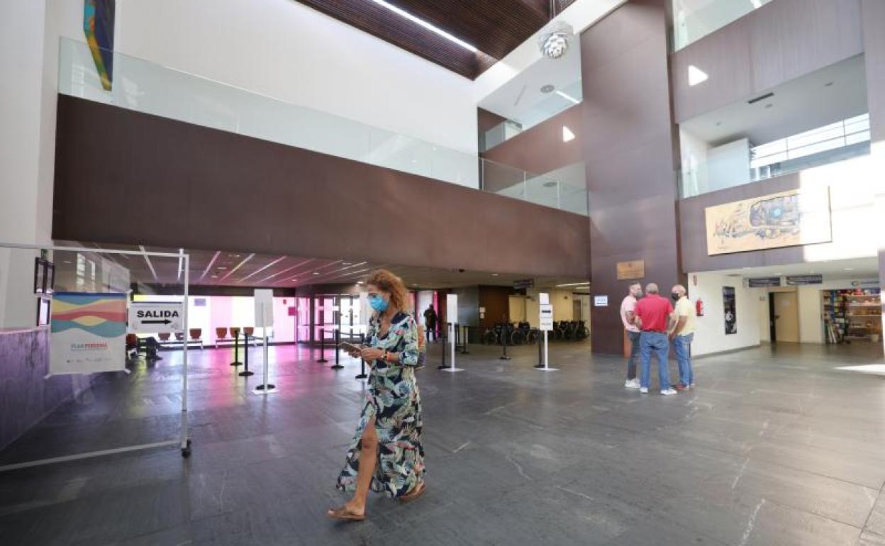 Imagen del interior del Hospital Río Hortega. 