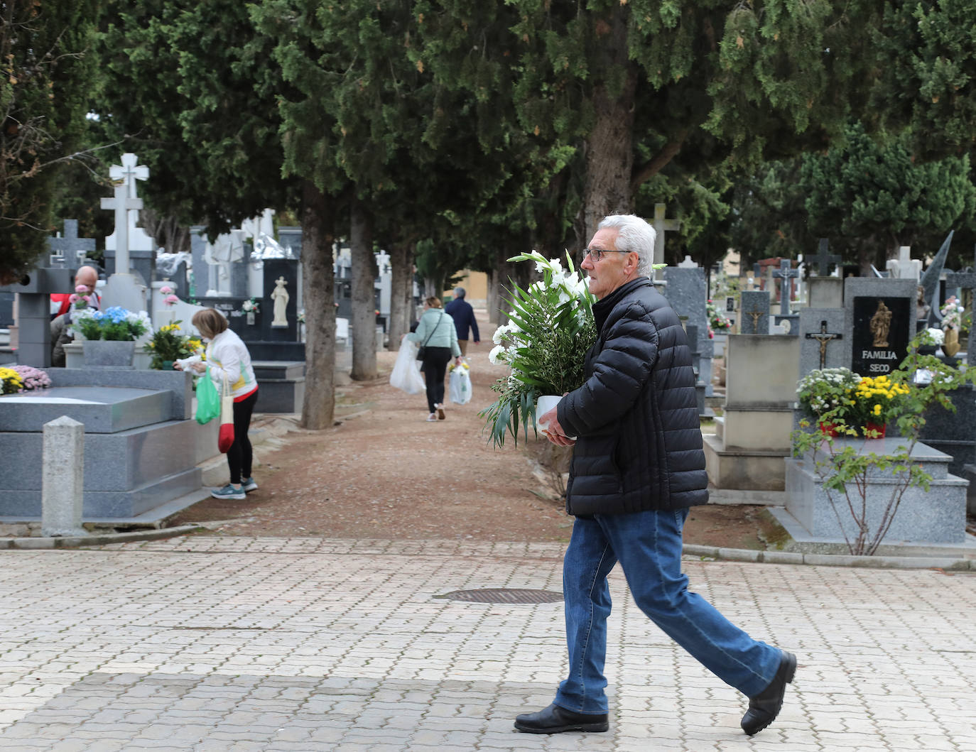 Fotos: Palencia recuerda a sus difuntos en Todos los Santos