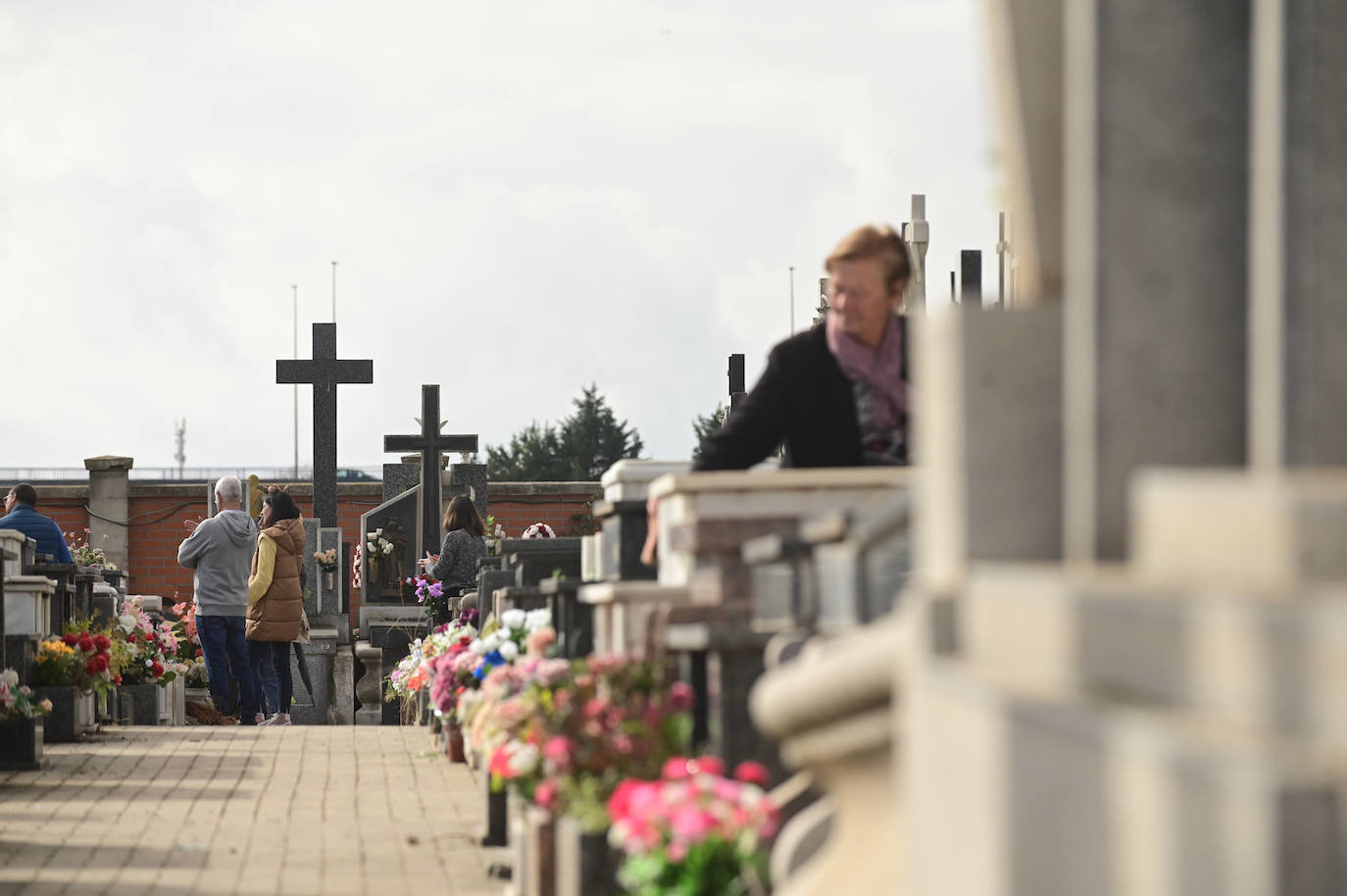 Fotos: El cementerio del Carmen de Valladolid, durante el Día de Todos los Santos