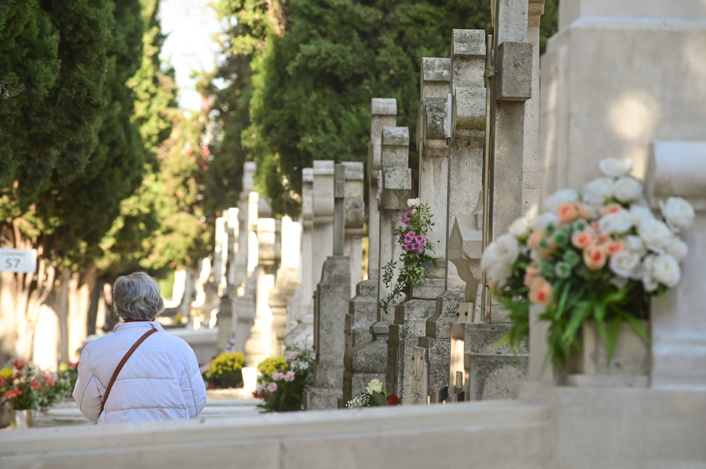 Fotos: El cementerio del Carmen de Valladolid, durante el Día de Todos los Santos