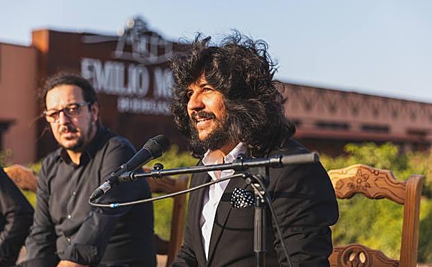 El cantaor de flamenco chiclanero Alonso Rancapino Chico. 
