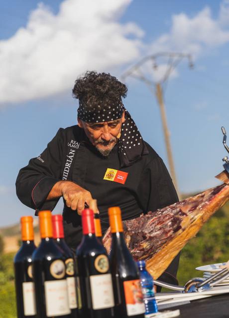 Imagen - El cortador de jamón abulense Florencio Sanchidrián. 