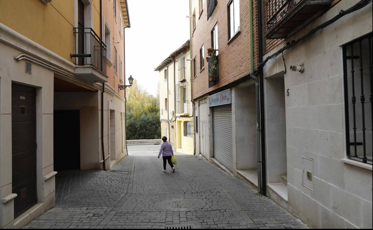Calle Sorribas, donde se produjo una de las discusiones.