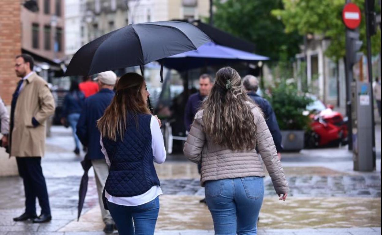 Octubre fue el mes más lluvioso del presente año en Valladolid. 