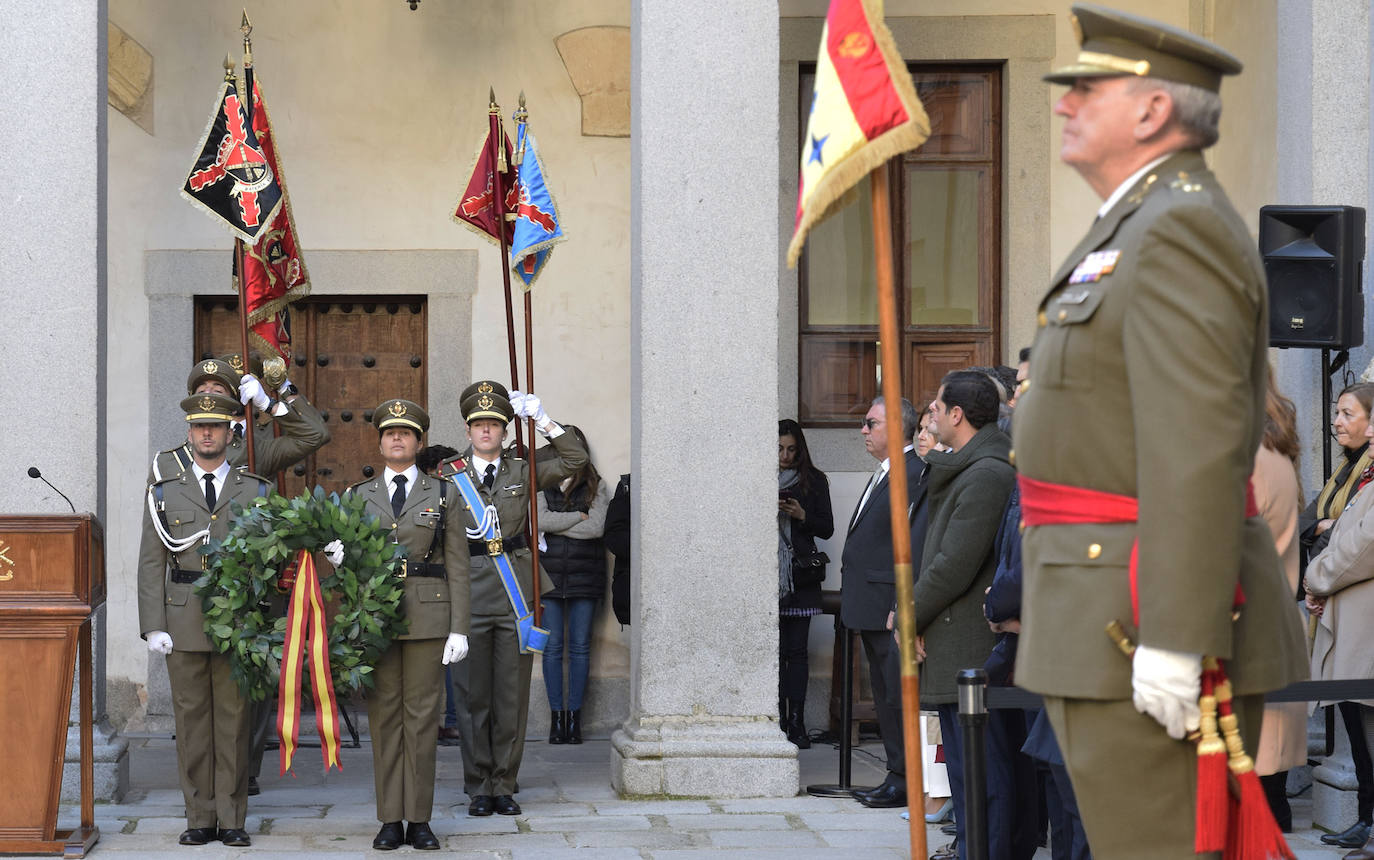 Inicio del curso de la Academia de Artillería de Segovia. 