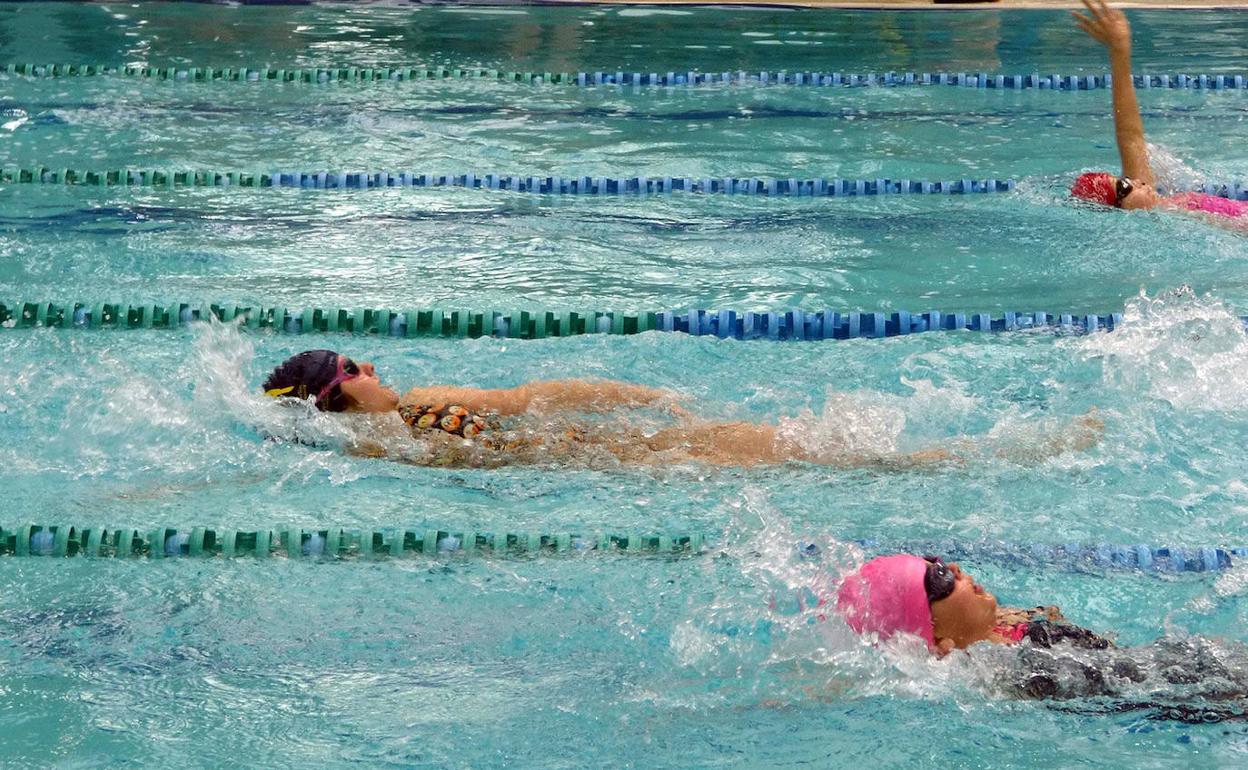 Piscina cubierta de Segovia. 